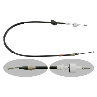 Imagen de FEBI BILSTEIN 06236 Cable de Embrague FORD: Transit Mk3 Camión plataforma/Chasis, Furgón