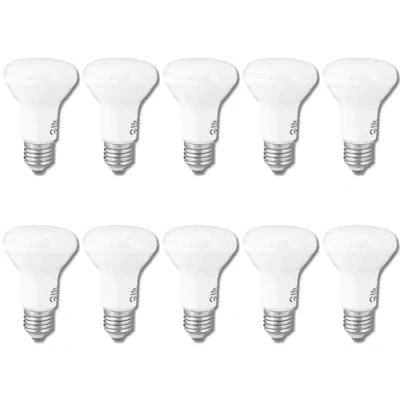 Imagen de Jandei 10 x Bombilla Led R63 9W, Rosca E27, 4200K Blanco Neutro. Perfecto para Salón, Cocina, Escritorio, Mesilla de Noche, Habitación, Pasillo, Oficina. Ahorro energía.