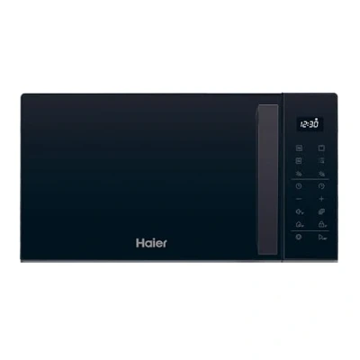 Imagen de Haier Series 2 HAMGI23S2STB Microondas con grill, 23L, Potencia 900W, Grill 1000W, 6 Niveles de Potencia, Funciones, Interfaz táctil, 8 Automenús, Negro