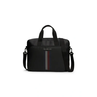 Imagen de Tommy Hilfiger Foundation Computer BAG Funda para portátil, Hombre, Talla: One Size, Black