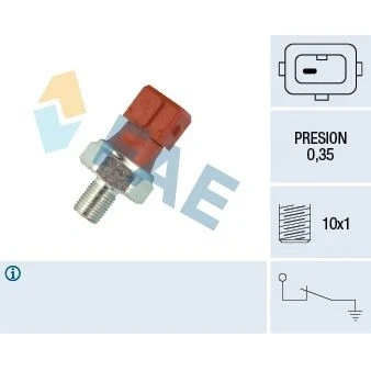 Imagen de Presostato de aceite FAE 12475