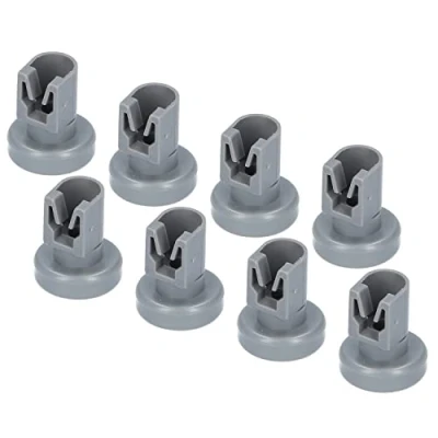 Imagen de McFilter 8 Ruedas de cesta superior para lavavajillas aptas AEG Favorit, Privileg, Zanussi, Juno plástico resistente al calor