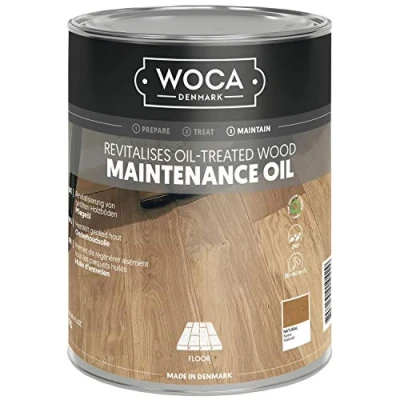 Imagen de Woca Natur Aceite de mantenimiento para suelos madera (1,0 L)