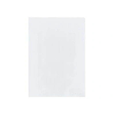 Imagen de Kangaro Portadocumentos de plástico polipropileno DIN A4 granulado transparente extra fuerte (120 µ) 31,5 x 23,7 3,5