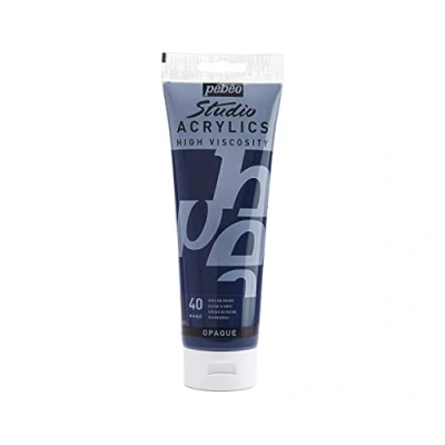 Imagen de Pébéo Acrílico Fine Studio Pintura acrílica Gris de Payne 250 ml