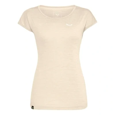 Imagen de Salewa Puez Melange Dry Camiseta para mujer, avena melange, talla XXS