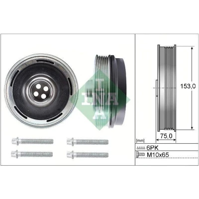 Imagen de INA 544 0169 20 Kit poleas, cigüeñal MINI: Hatchback
