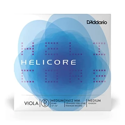Imagen de D&#039;Addario H412 MM Helicore Medium Scale Tension Single D String for Viola