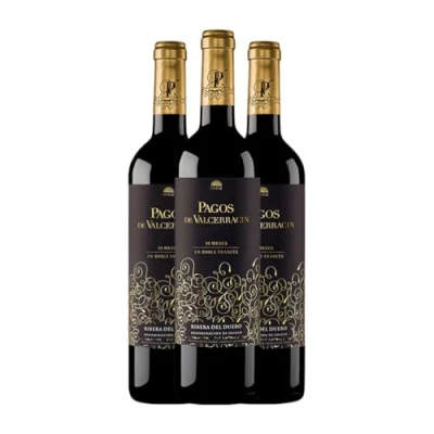 Imagen de Pagos de Valcerracín 10 Meses Tempranillo Ribera del Duero Crianza 75 cl Vino tinto (Caja 3 Botellas cl)