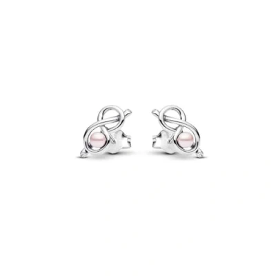Imagen de Pandora Mujeres Pendientes Plata/Rosa 293761C01