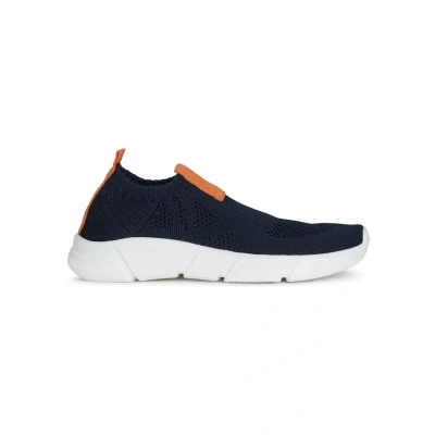 Imagen de Geox J Aril Boy A, Sneakers Niños, Multicolor Navy Orange, 30 EU