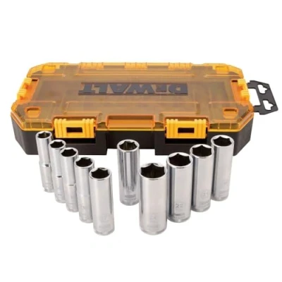 Imagen de DEWALT Juego de llaves métricas, unidad 1/2 pulgada, 10 piezas (DWMT73815)