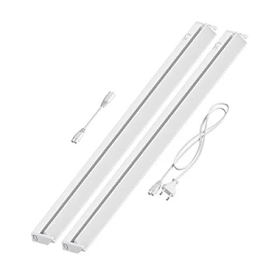 Imagen de ledscom.de Lámpara LED bajo el armario LIWO 91cm, orientable, 1444lm cada una, blanco cálido Juego de 2