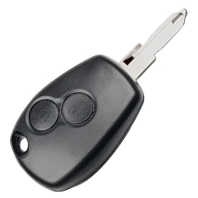 Imagen de 1 Pieza Funda Llave,Carcasa Llave,Funda de Llave con Hoja,Carcasa para Llaves Coche,para Dacia,Sandero,Logan,Duster,Logdy,con 2 Botones