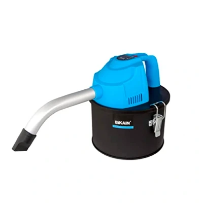 Imagen de Bikain Aspirador de Cenizas para Pellets 600W 4 litros Chimenea y Barbacoa Color Azul DI600P