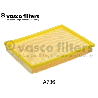Imagen de DAVID VASCO A736 Filtro de aire 34 191 246 rectangular Cartucho filtrante FIAT: Strada Pick up