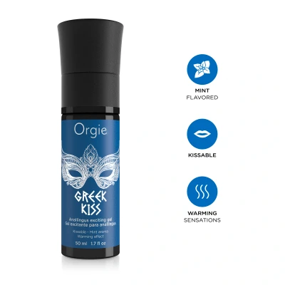 Imagen de Orgie GREEK KISS Gel Estimulante Anallingus (Sensación de calor, estimulación la excitación, besable. Con sabor a menta)