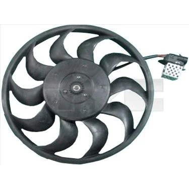 Imagen de TYC 825 0023 ventilador de radiador 315 175/275 sin bastidor (armazón), con resistencia carga OPEL: Astra H GTC