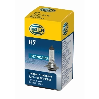 Imagen de HELLA 8GH 178 555 011 Lámpara, faro de carretera H7 12V 55W Halógena BMW: 3 Coupé, Berlina, 5 VOLKSWAGEN: Golf 7, 5, 4