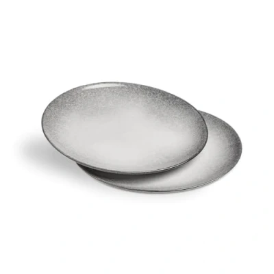 Imagen de Springlane Misty Cliff Juego de 2 platos cerámica, color gris