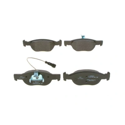 Imagen de BOSCH 0 986 424 246 Juego de pastillas freno Low Metallic con sensor desgaste incorporado clip émbolo FIAT: BRAVO 1, Brava Hatchback