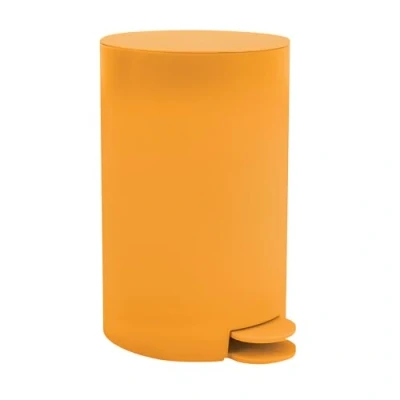 Imagen de MSV PAPELERA OSAKI DE 3L CAPACIDAD EN COLOR AZAFRAN CON PEDAL PARA UNA FACIL APERTURA, FABRICADA POLIPROPILENO