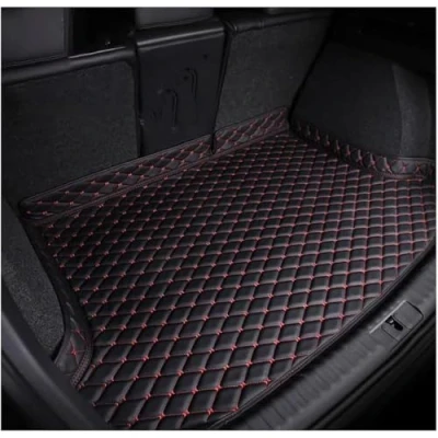 Imagen de QSLLLY Coche Estera Maletero para BMW X2 U10 2024,Cuero Alfombrillas Trasero Impermeable Interiores Accesorios,C