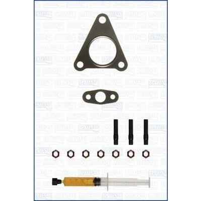 Imagen de AJUSA JTC11863 Juego de montaje, turbocompresor with studs, syringe oil con juntas instrucciones montaje FORD: Transit Mk6 Furgón