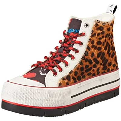 Imagen de Desigual Shoes_Crush_Animal, Zapatillas Mujer, Multicolor, 36 EU