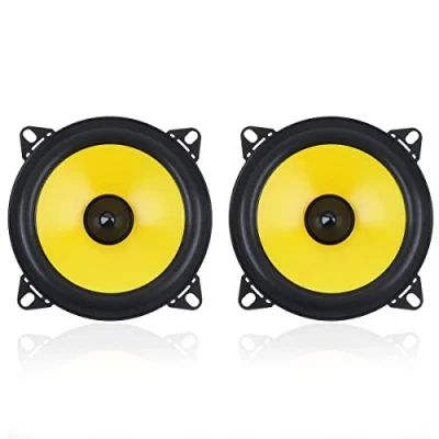 Imagen de 2pcs 4 Pulgadas 60 W 2 Vías Gama Completa frecuencia Coche Audio estéreo Altavoz automóvil