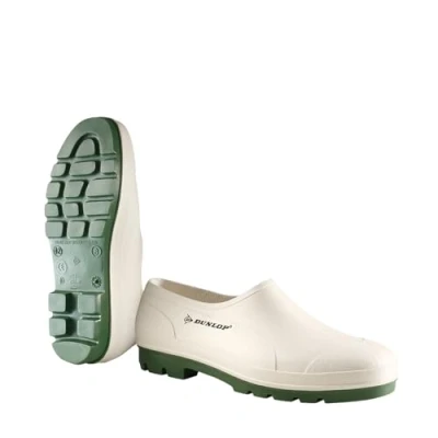 Imagen de Dunlop Bicolour Zapato Cerrado Professionel, Blanco/Verde, 35