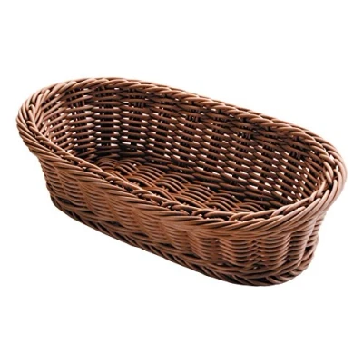 Imagen de Lacor 63881 Cesta De Pan Oval 24x17x8 cm Marrón