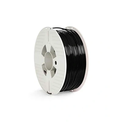 Imagen de VERBATIM Filamento ABS impresión 3D 2,85mm 1kg Acrilonitrilo butadieno estireno de alto rendimiento para extrusión material impresoras y bolígrafos negro