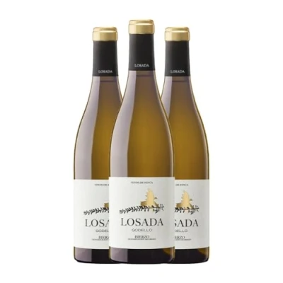 Imagen de Losada Godello Bierzo Crianza 75 cl Vino blanco (Caja de 3 Botellas cl)