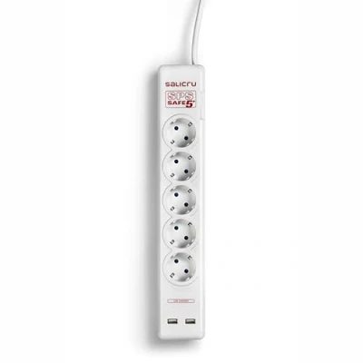 Imagen de Salicru 680BA000002 Regletas, 250 V, Blanco, SPS SAFE 5+