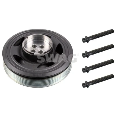 Imagen de SWAG 33 10 2735 Polea de Cigüeñal 6PK 157 con tornillos BMW: 1 Hatchback, 2 Gran Tourer, X1, MINI: Hatchback