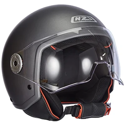 Imagen de NZI Vintage 3 Casco, Sin género, Antracite, XS