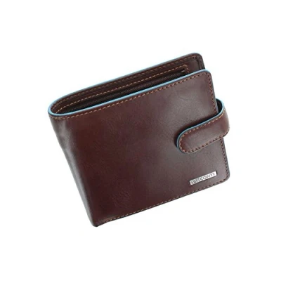 Imagen de VISCONTI Colección Alps TOM Cartera de Bi Pliegue Cuero con Protección RFID ALP86 Marrón