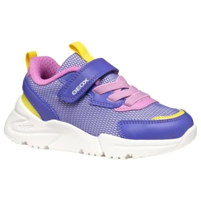 Imagen de Geox J Loftus Girl A, Zapatillas, Violet/Fluo Fuchsia, 39 EU