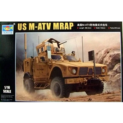 Imagen de TM00930 trompetista 01:16 US M ATV MRAP (Oshkosh) Mina Protegido emboscada Resistente (MRAP) vehículo Todo Terreno (ATV M).