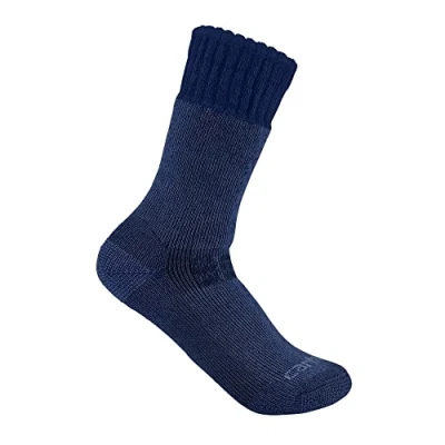 Imagen de Carhartt Calcetín alto, en mezcla resistente de lana y tejido sintético Para Hombre, Azul marino, M