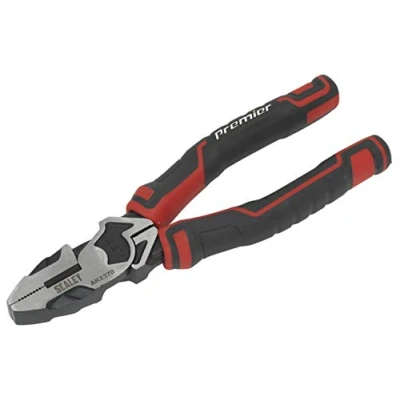 Imagen de Sealey AK8370 Alicates Combinación Alta Palanca, Rojo, 175 mm