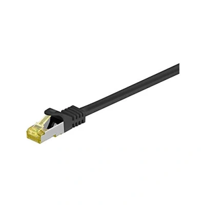 Imagen de Goobay RJ 45 CAT7 7.5m Cable de red (7,5 m, Cat7, S/FTP (S STP), 45, Negro)
