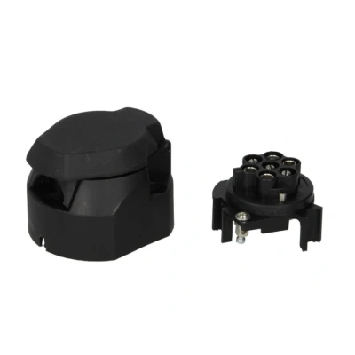Imagen de ACPS ORIS 022 434 Tomacorriente remolque 7 PVC con protección contra chorro de agua, contacto desconexión incorporado 11446