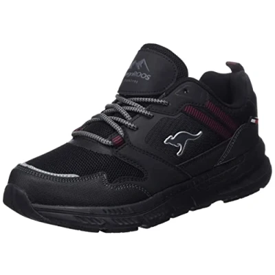 Imagen de KangaROOS K UO Shore RTX, Zapatos para Senderismo Unisex Adulto, Jet Black Rouge, 42 EU