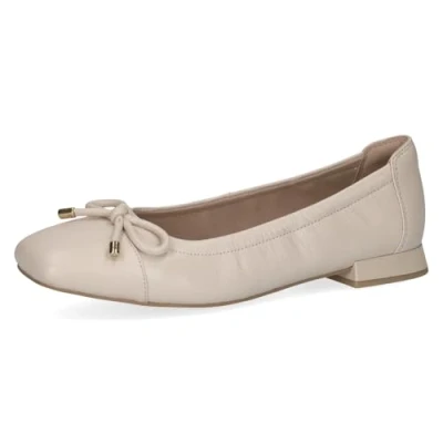 Imagen de CAPRICE Mujer 9 22104 42, Zapatos Tipo Ballet, Cream Perlato, 42 EU
