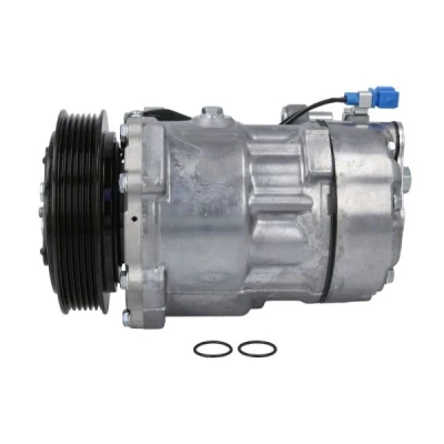 Imagen de THERMOTEC KTT090406 Compresor de Aire Acondicionado SD7V16 12 PAG 46 R 134 a VOLKSWAGEN: Transporter 4 Bus,