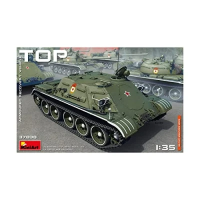 Imagen de MiniArt Top Armoured Recovery Vehicle MA37038 Modelo de vehículo Guerra plástico, Escala 1:35