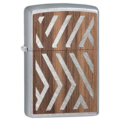 Imagen de ZIPPO Mechero Herringbone Sweep Woodchuck, Laser Gravur