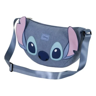 Imagen de Karactermania stitch Bandolera para niños, Talla: One Size, Lilo and blue